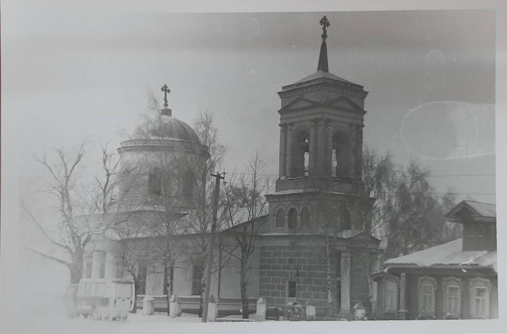 Фото. Церковь Рождества Богородицы постройки 1829 года в с.Рубское
