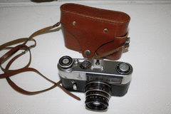 Фотоаппарат дальномерный «ФЭД-5в» с олимпийской символикой