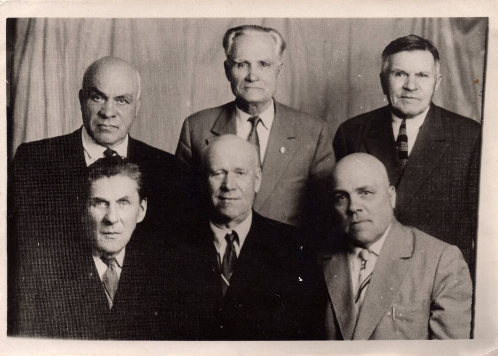 Фото. Ветераны партии, участники становления советской власти в Сольвычегодском уезде.