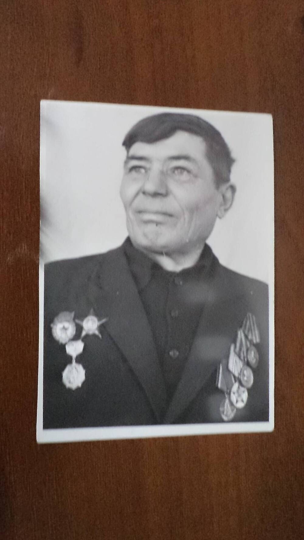 Фотография Колачиева В.С., ветерана ВОВ