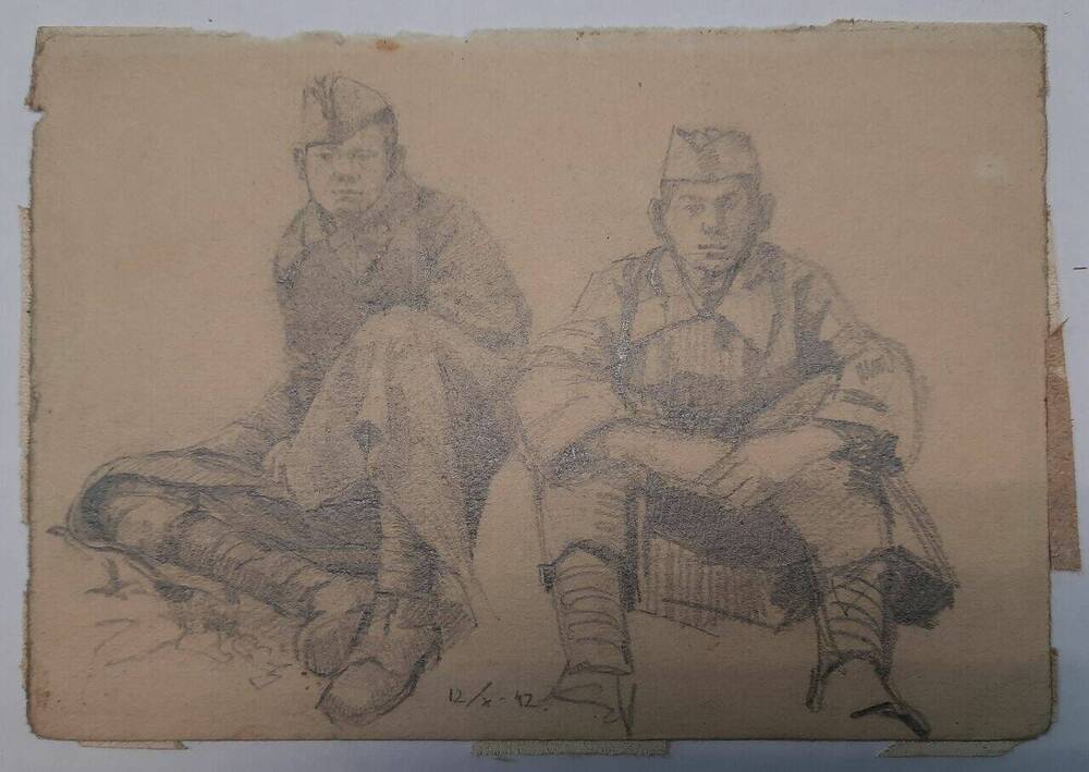 Рисунок «Солдаты запасного полка»