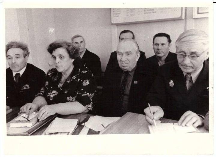 Фотография. Лившиц Б.С. на конференции. СССР, г. Хабаровск, декабрь 1980 г.