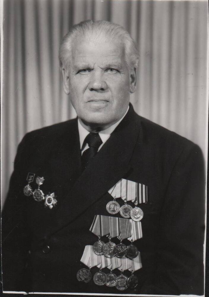Фотография. Бабаев Михаил Егорович, участник Великой Отечественной войны.