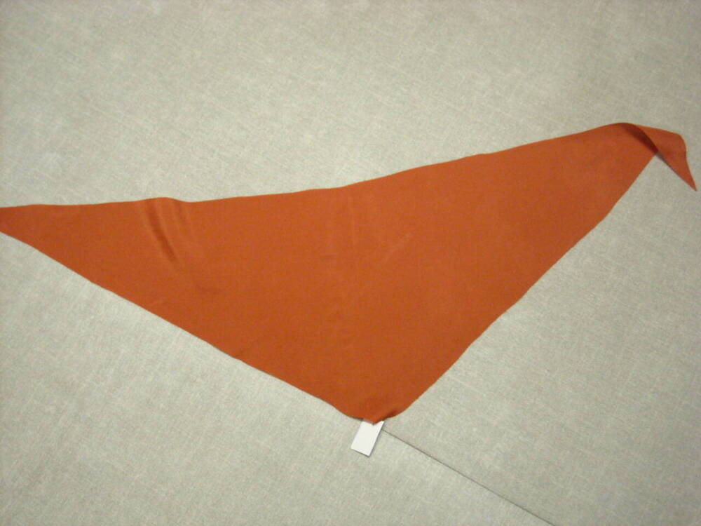 Пионерский галстук - красная шейная косынка, завязываемая спереди спеуиальным узлом, символ принадлежности к пионерской организации. 
