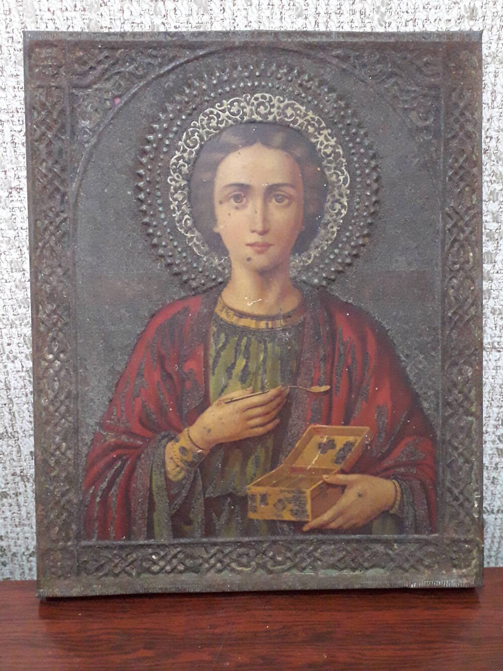 Икона святого мученика «Пантелеймона - целителя»