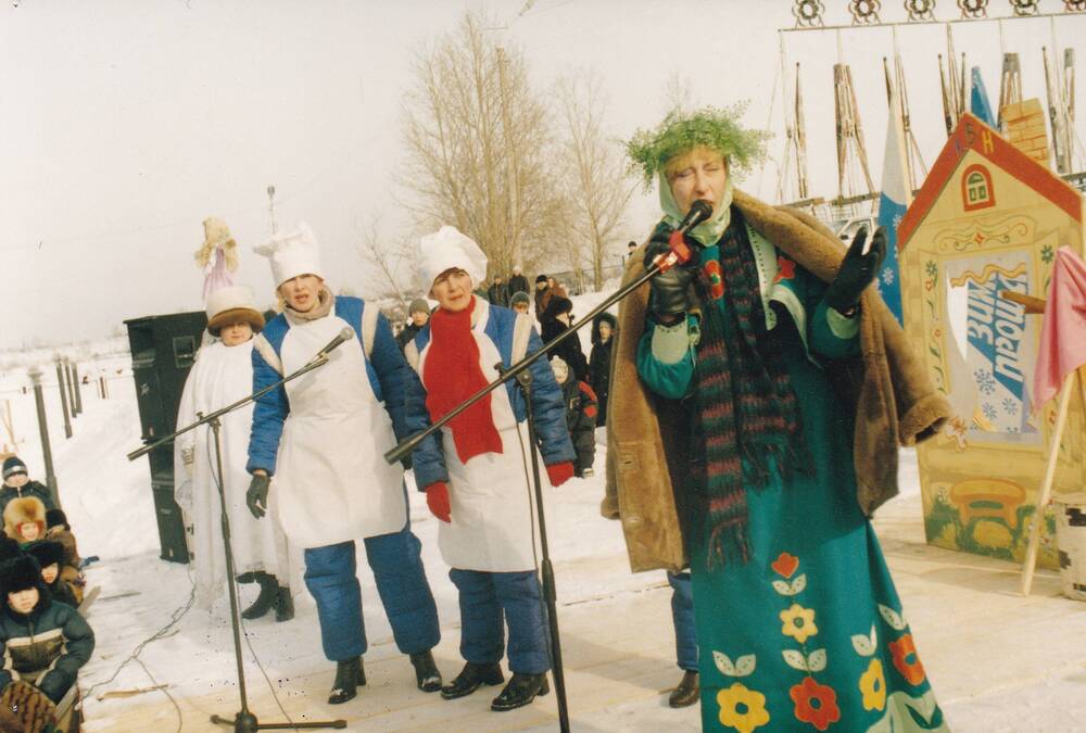 Фотография празднование масленицы 2003 г.
