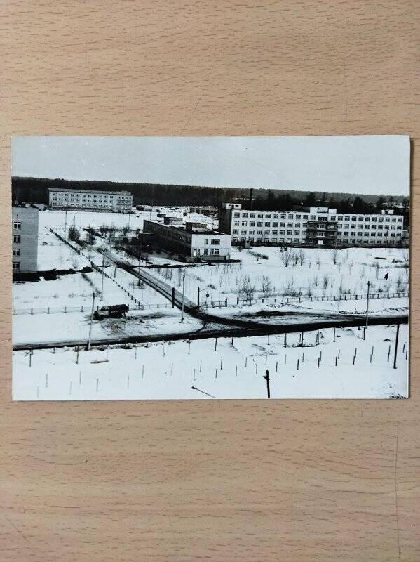 Городская больница №2 и здание противотуберкулезного диспансера. Фотография