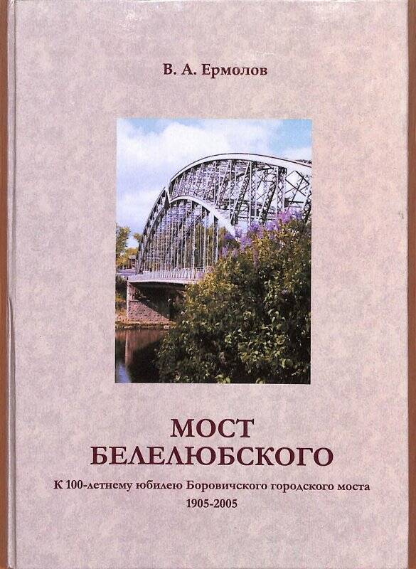 Книга. Мост Белелюбского