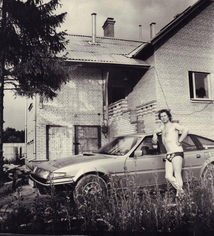 Фотография. На даче в Подушкино. 1988 г.