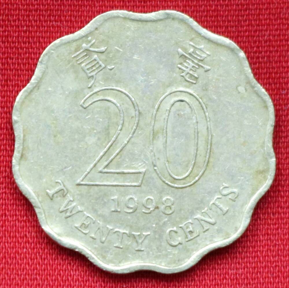 Монета 20 центов