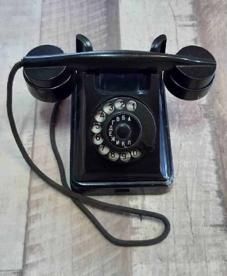 Аппарат телефонный черный
