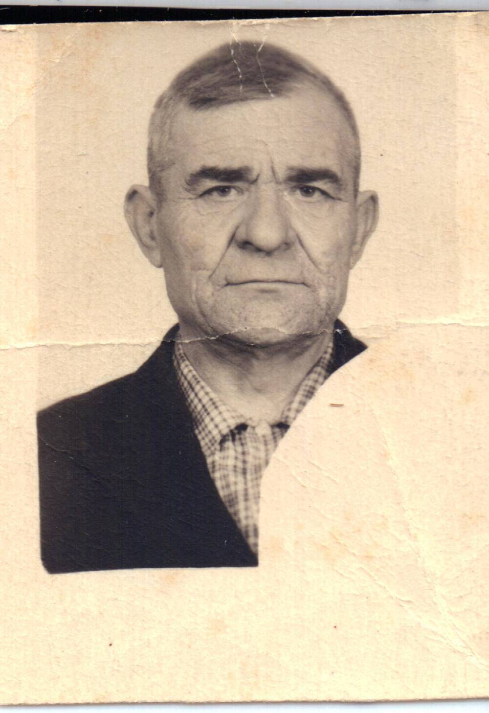 Фотография   Серпокрылова Василия Ивановича ветерана Великой Отечественной войны   .