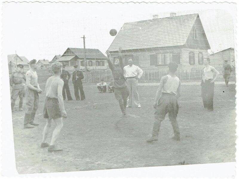 Фотография. Спорт тренировка в/ч 2837, с. Н.Письмянка