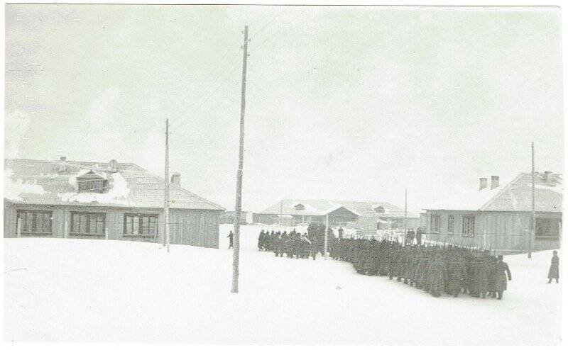 Фотография, в/ч 2837, 1951 г. Новая Письмянка.