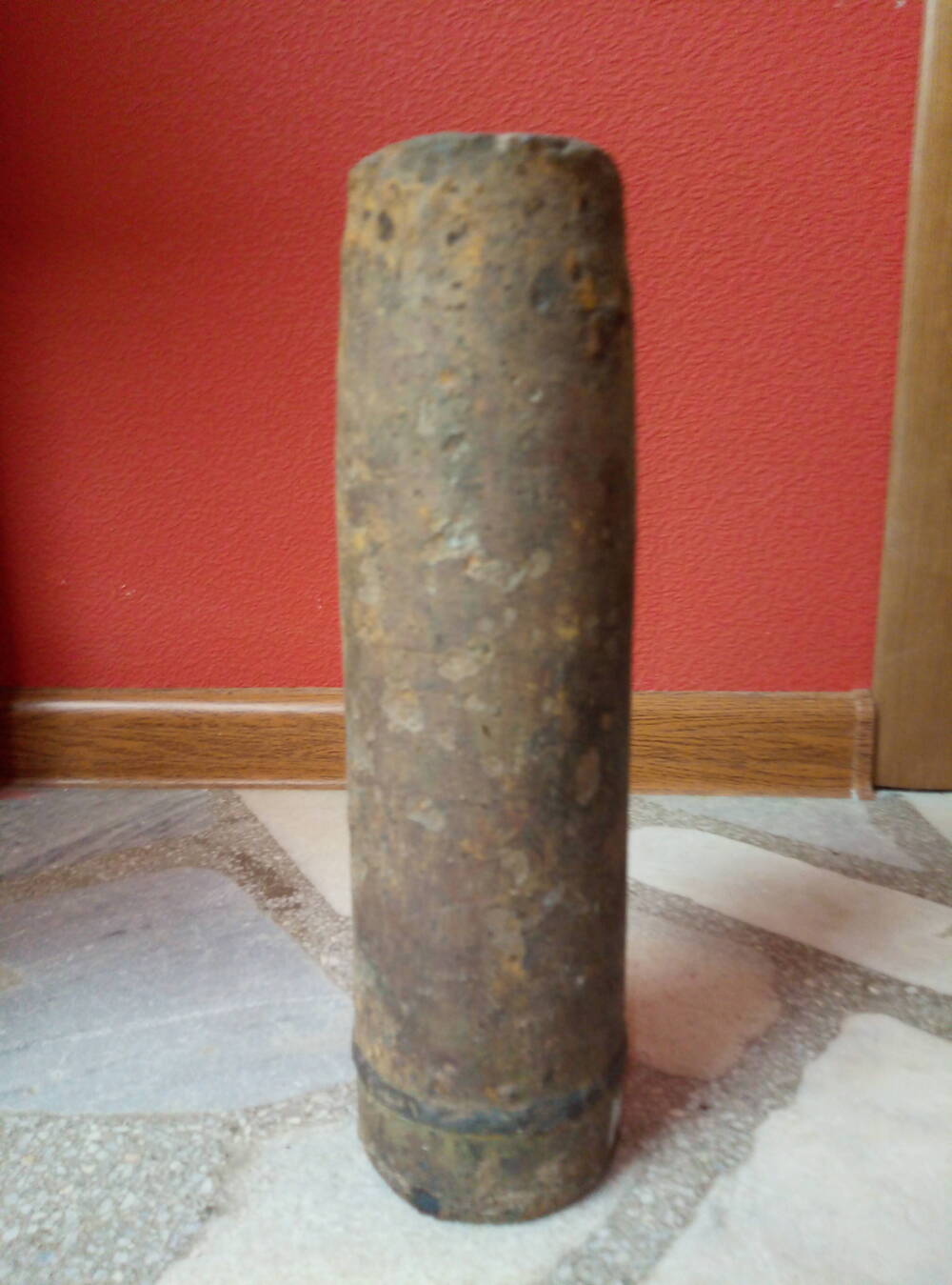 Корпус артиллерийского снаряда калибр 75 мм