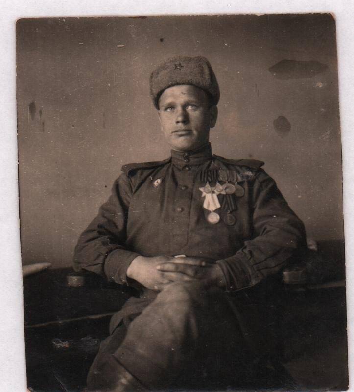 Фотография. Карпов А.М. Венгрия 1945 г