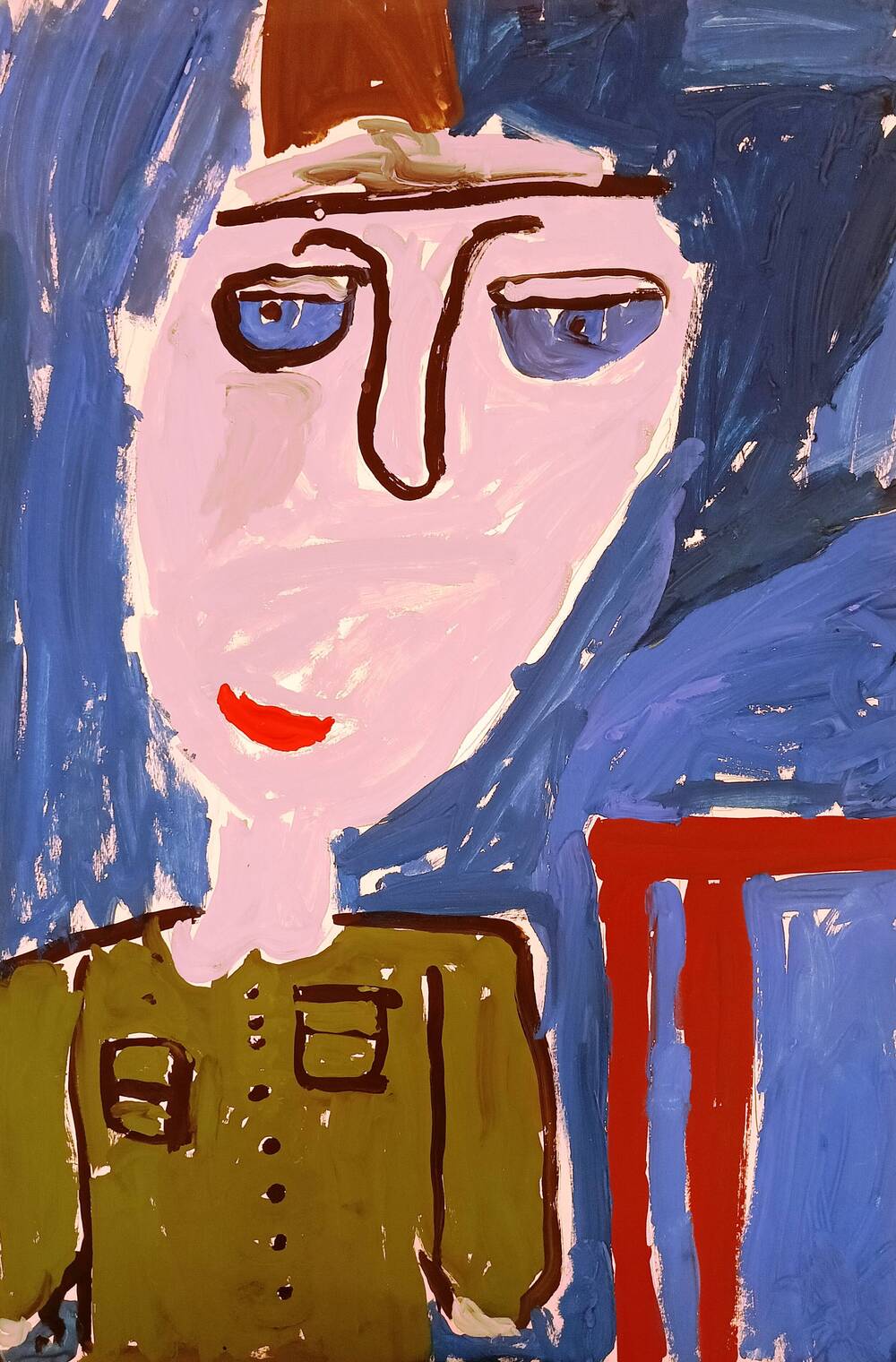 Рисунок Портрет мужчины