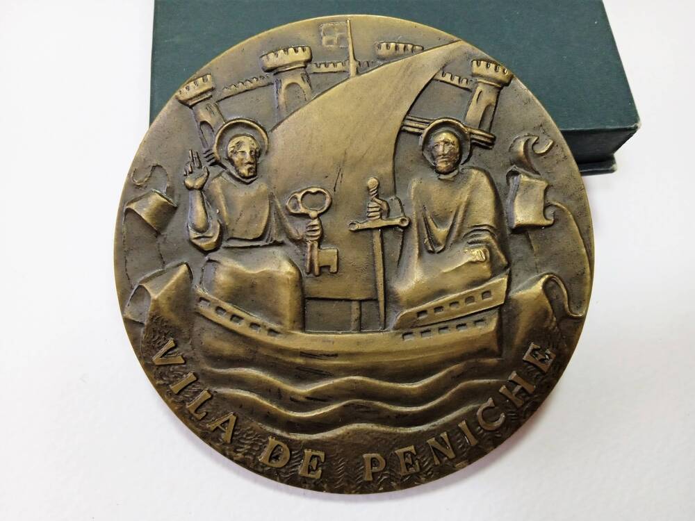 Медаль сувенирная 375-летие г. Пенише 1609-1984 гг.. Португалия.