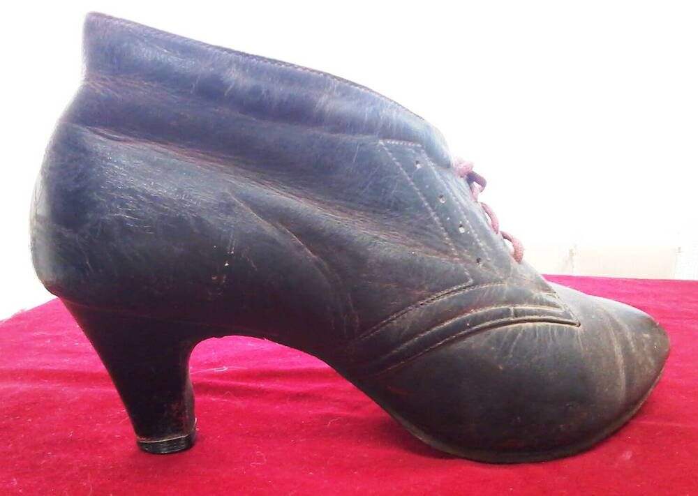 Обувь. Ботиночек женский зимний на правую ногу. Размер 23,5
