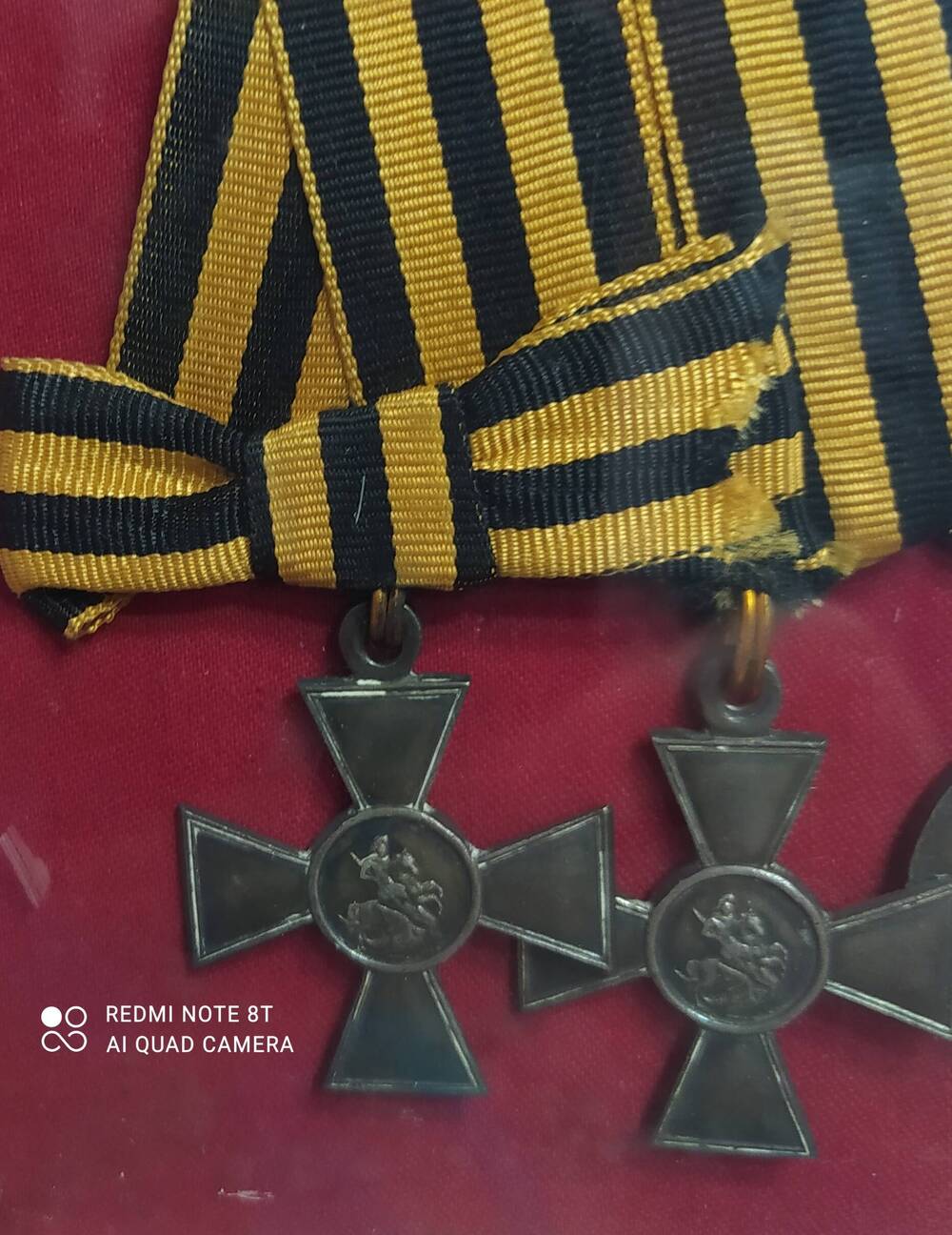 Награда Морозова Ф.Д. (кресты) Участник гражданской войны.