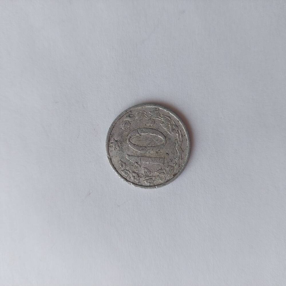 Монета чехословацкая 