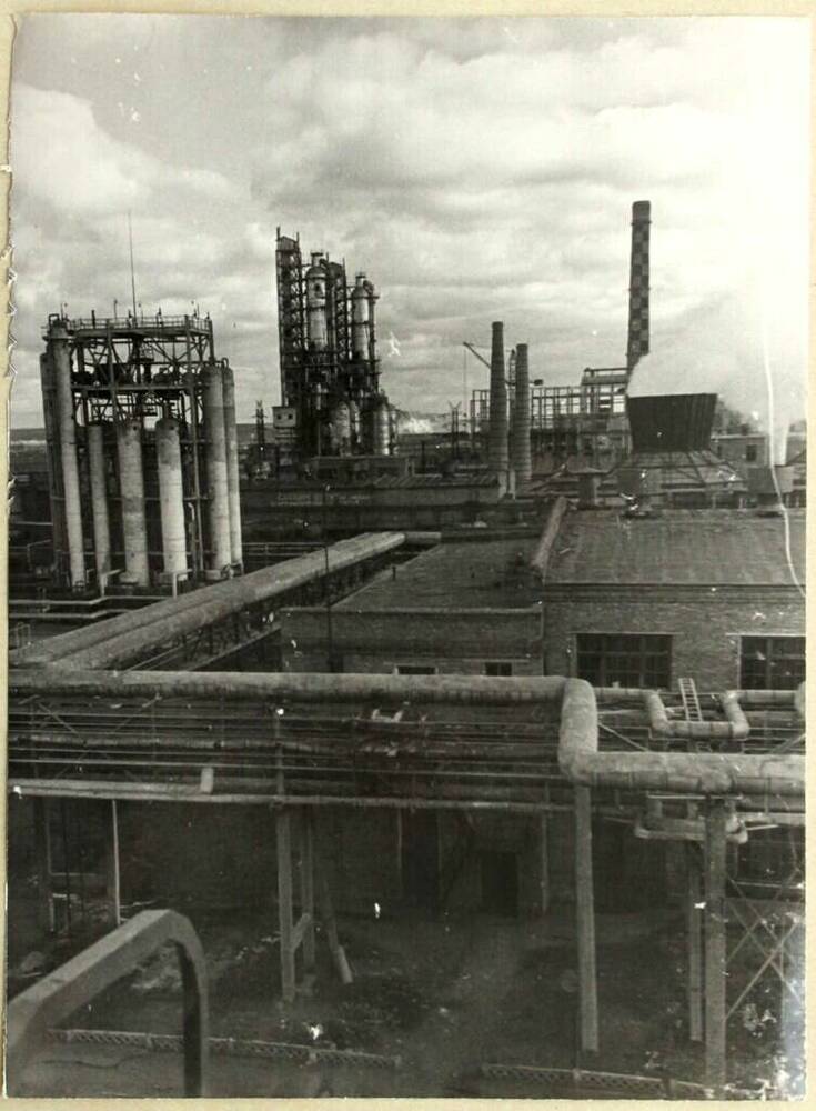 Фотопанорама. Общий вид установки завода СК. 01.11.1961.