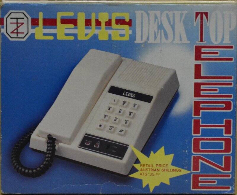 Аппарат телефонный «Levis Desk Top. Model NO.1133».