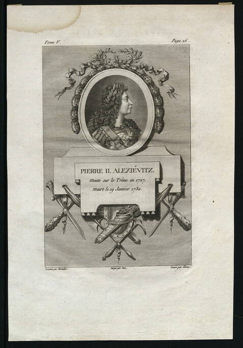 Петр II Алексеевич (1715-1730)