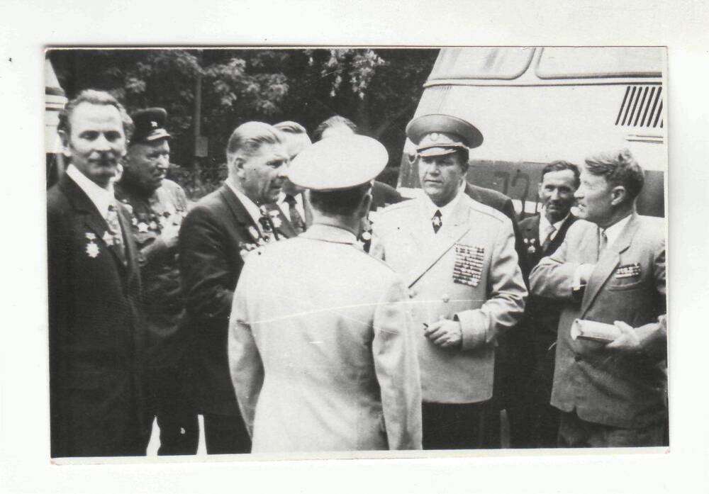 Фото встречи ветеранов 4-го Гв. мех.корпуса в г. Москва.