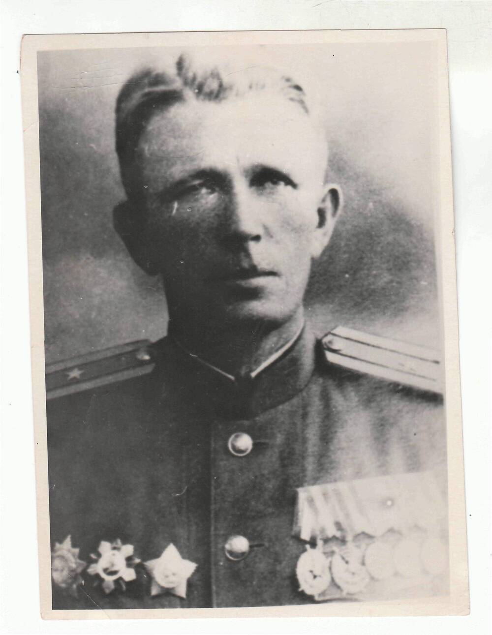 Фотопортрет гвардии полковника Никитина Н.А.