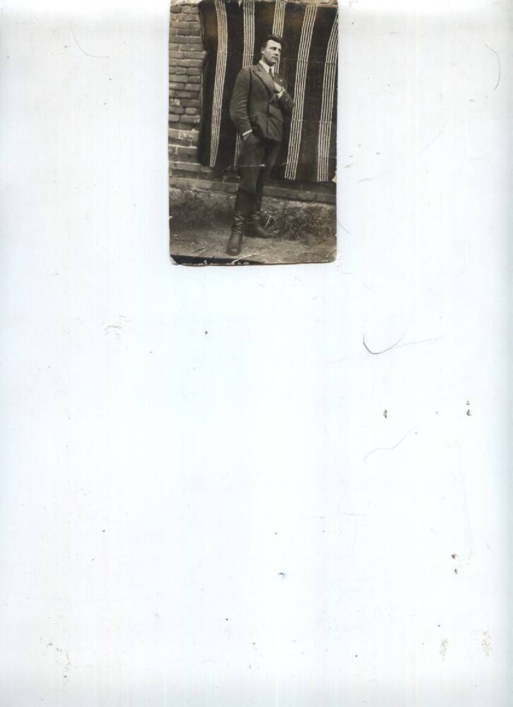 фото ч/б. Афанасьев Дмитрий Григорьевич, март 1940г.