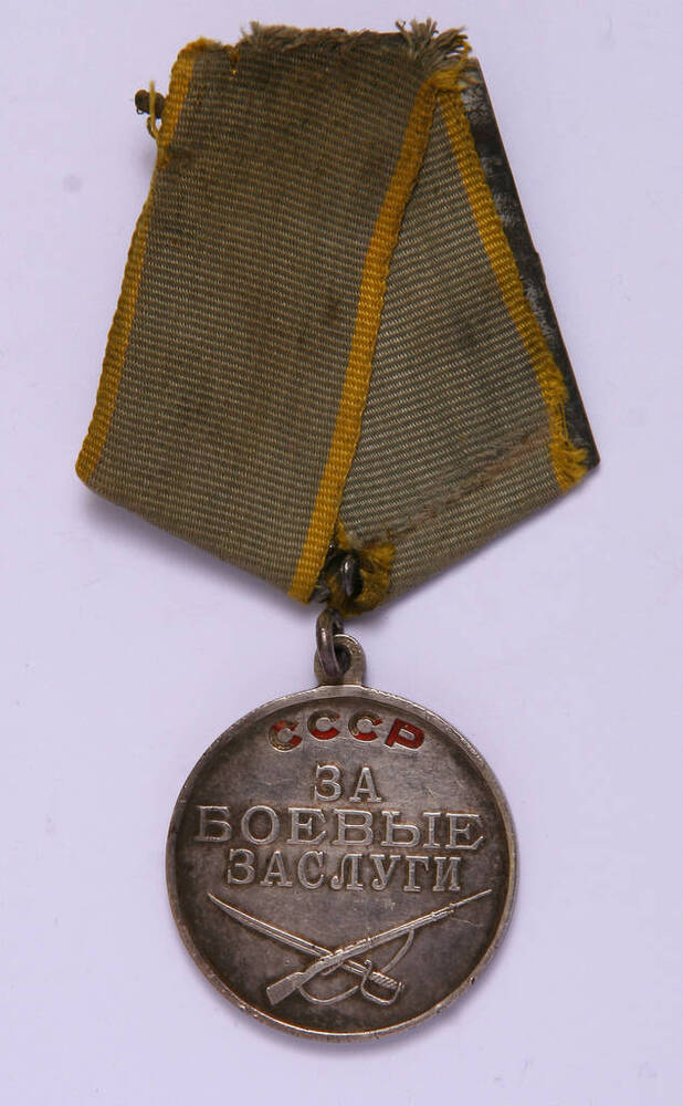 Медаль За боевые заслуги № 2441124  Нагорного Михаила Александровича