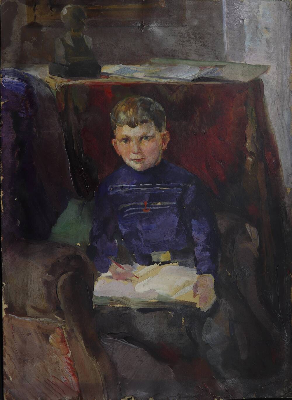 Картина Мальчик в кресле