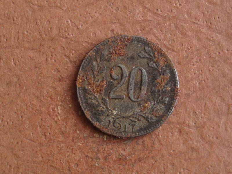 Монета. 20 ГЕЛЛЕРОВ. Австрия.