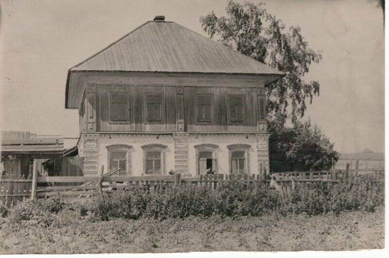 Фотография ч/б. Половинская начальная школа. (Заполье, Козлы, Оськино, Сукманы, Жарено)