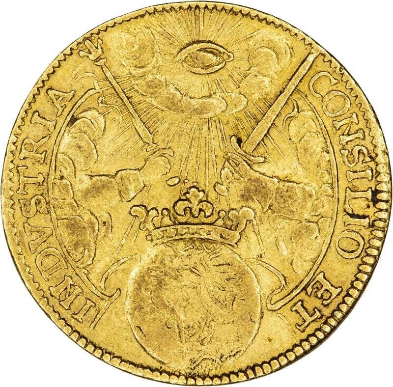 жетон. На коронацию Леопольда I. Священная Римская империя;Австрия. Леопольд I (1658-1705)