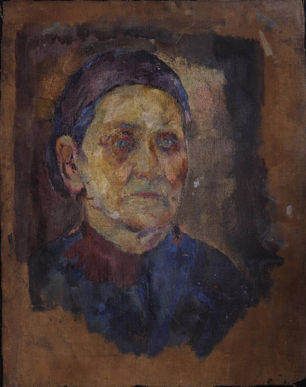 Картина Портрет пожилой женщины