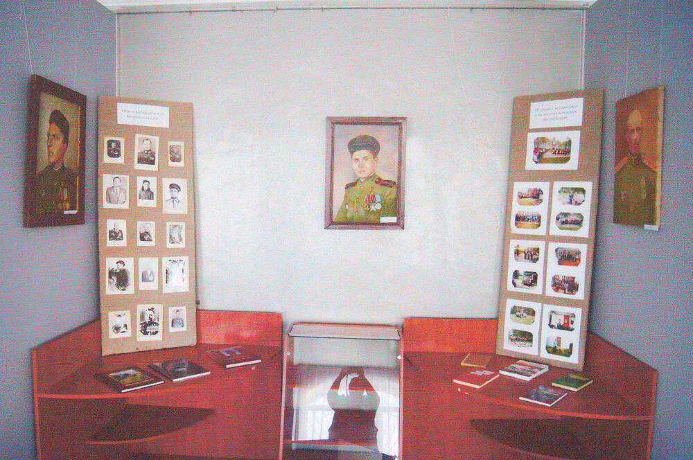 Фото. Фрагмент выставки в музее, посвященной 70-летию Победы.