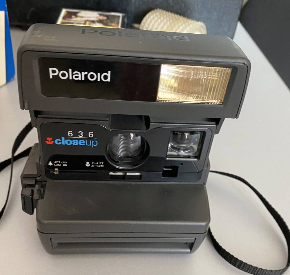 Фотоаппарат Polaroid 636  close up, пластик ,стекло,