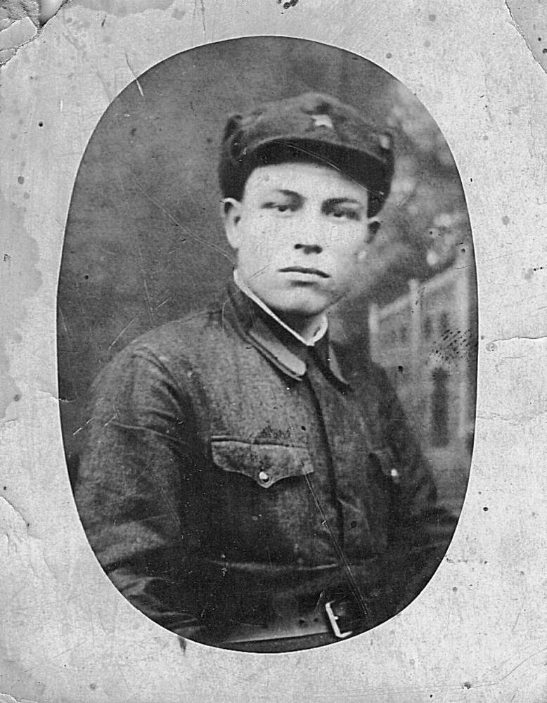 Фотография черно-белая Мануйлова Ивана Николаевича, участника Финской войны, погибшего во время Великой Отечественной войны 1941-1945 г. г.