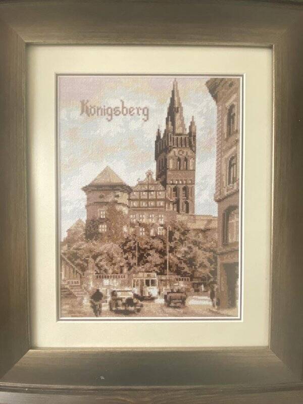 Вышивка Кёнигсбергский замок