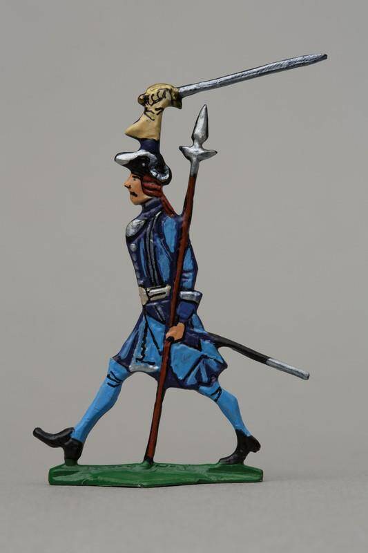 Фигурка Офицер Уппландского пехотного полка шведской армии первой четверти XVIII века