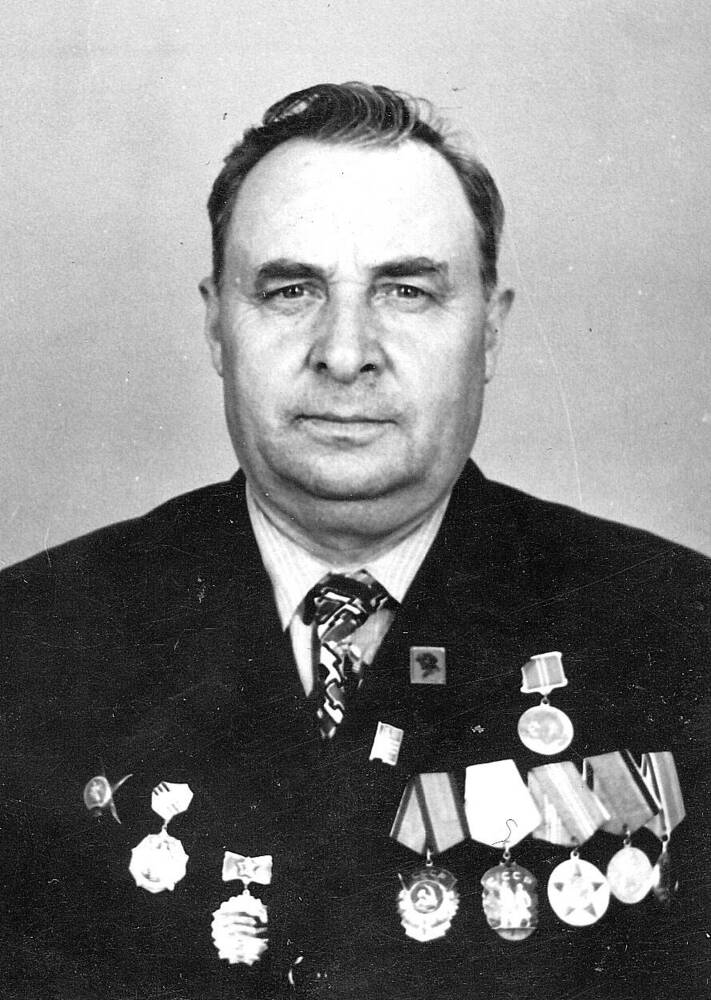 Фотография черно-белая Николенко Алексея Ивановича, ветерана Великой Отечественной войны 1941-1945 г. г.