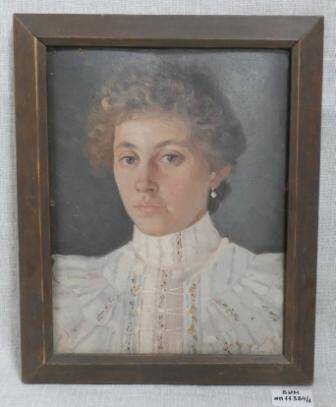Картина «Портрет Лидии Ивановны Куклиной (в девичестве – Гурьевой), жены Куклина А.В.»