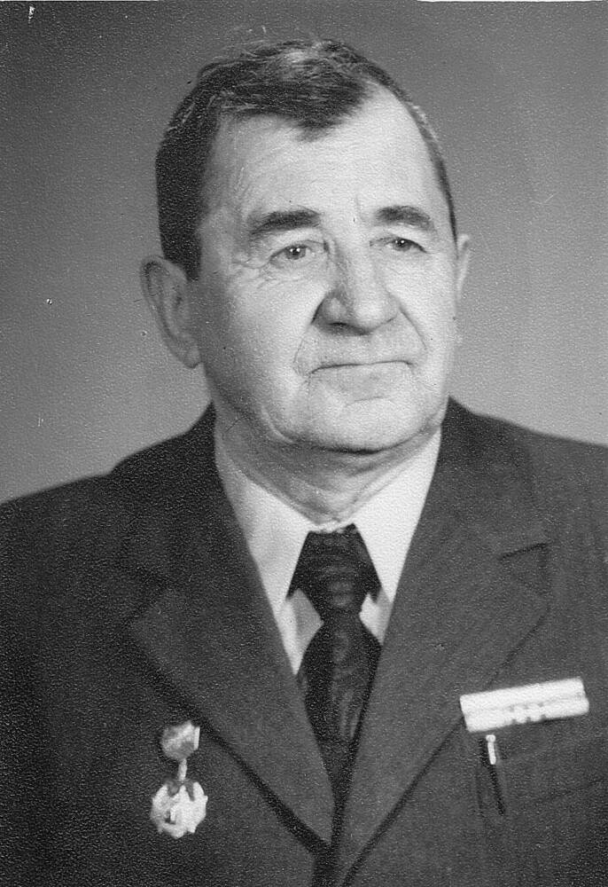 Фотография черно-белая Рогачева Владимира Павловича, ветерана Великой Отечественной войны 1941-1945 г. г.