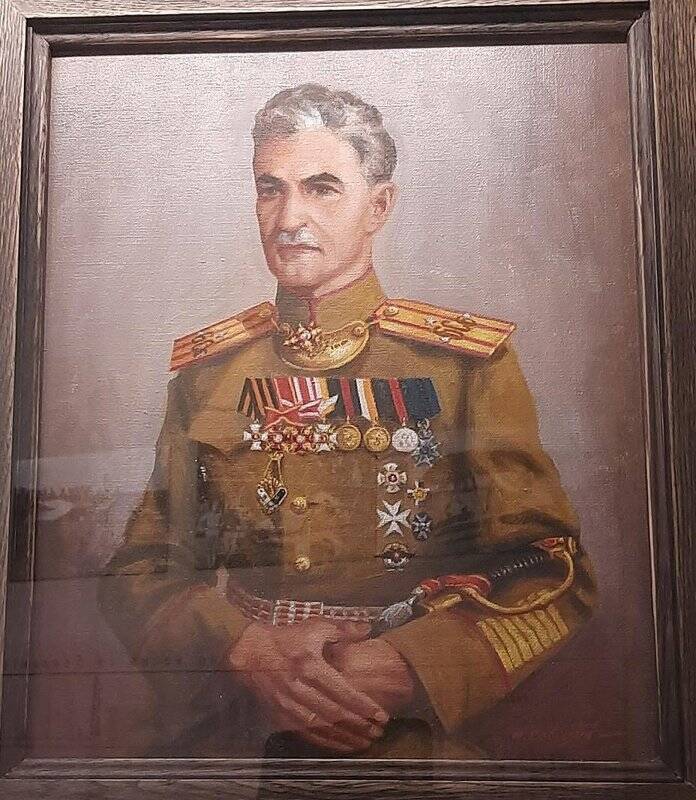 Портрет подполковника Л.В. Сейфулина.
