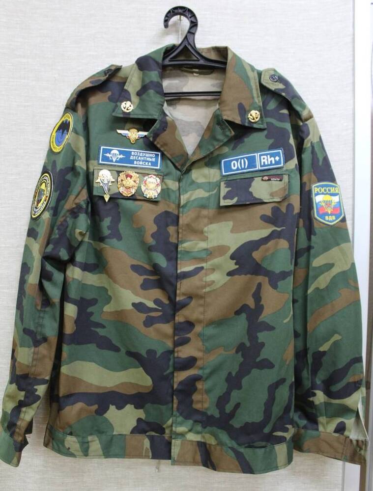 Куртка форменная полевая спецназа ВДВ РФ Ожегина Константина Алексеевича