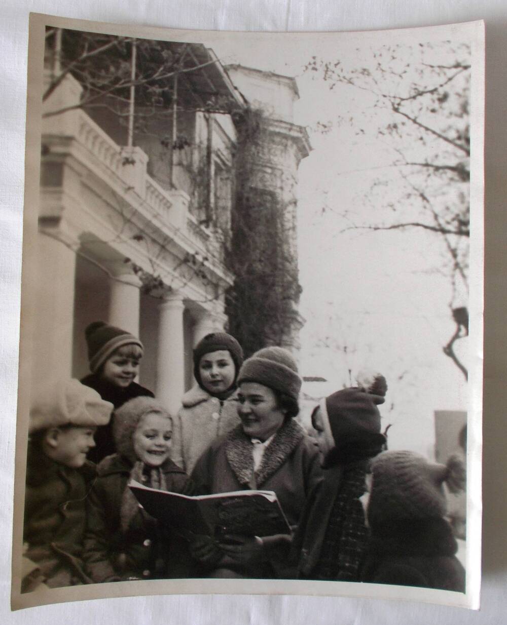 Фото. Группа детей санатория «Волна». 1971 г.