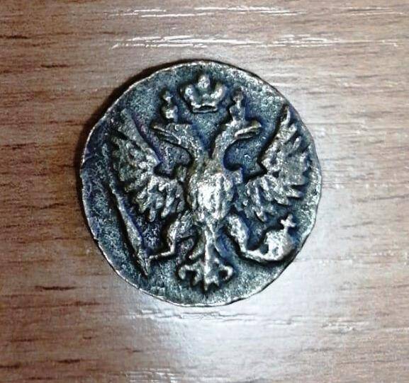 Монета. ДЕНГА 1748 года.