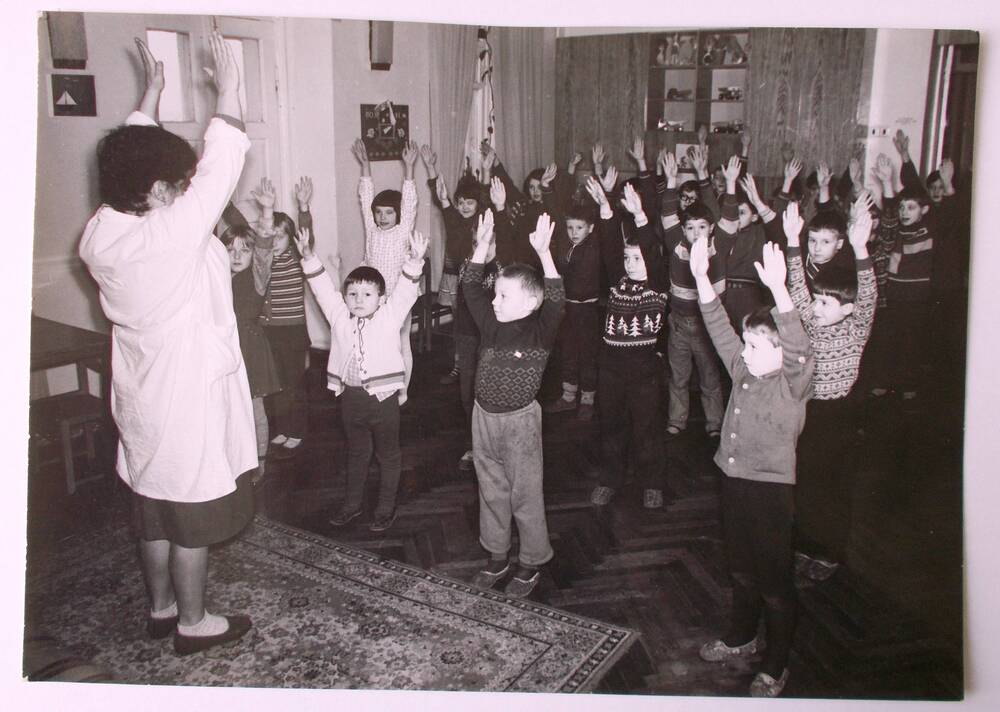 Фото. Игровая комната младшей группы детского санатория «Волна». 1985 г.